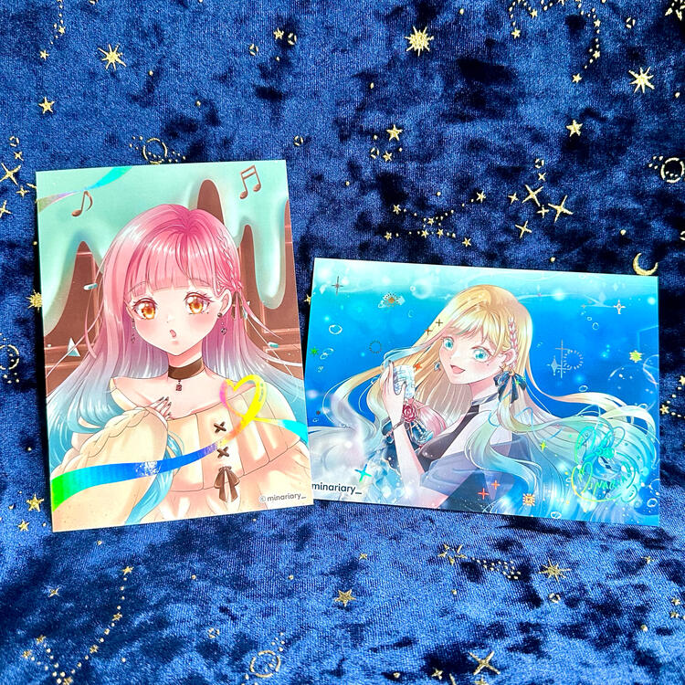 Foil Embossed Postcards